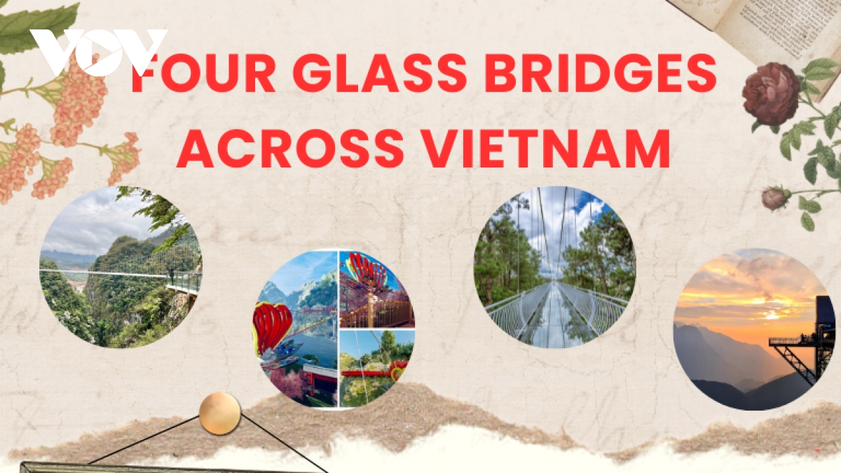 A glance at four glass bridges across Vietnam